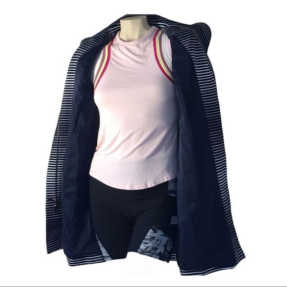 Classiques Entier  'Alba' Stripe Zip Front Topper - Picture 3 of 12